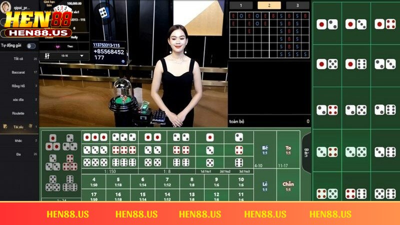 Tài xỉu livestream Hen88 mang đến một trải nghiệm độc đáo